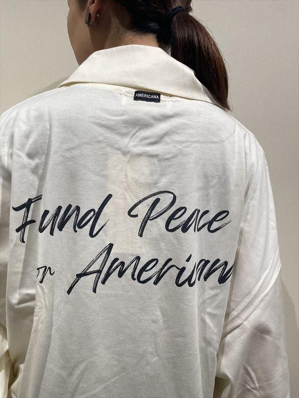 AMERICANA（アメリカーナ） No.BRF-M-724A/2 ハーフジップワイドプルオーバー - unfil9 正規取扱｜レディース通販ショップ