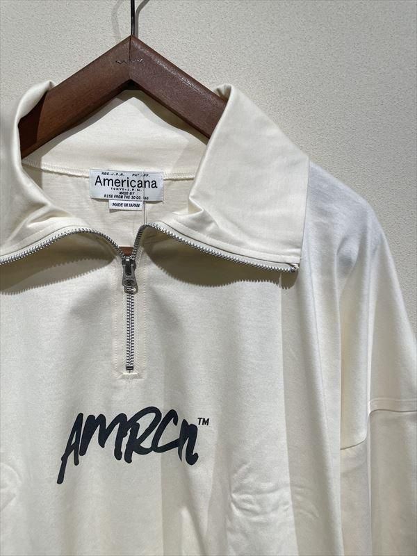 AMERICANA（アメリカーナ） No.BRF-M-724A/2 ハーフジップワイドプルオーバー - unfil9 正規取扱｜レディース通販ショップ