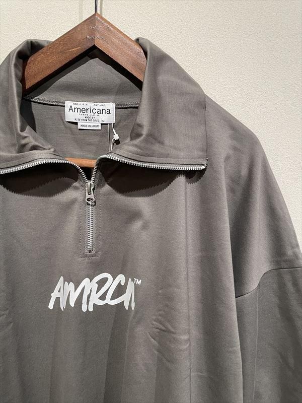 AMERICANA（アメリカーナ） No.BRF-M-724A/2 ハーフジップワイドプルオーバー - unfil9 正規取扱｜レディース通販ショップ