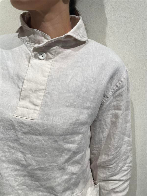 LOLO（ロロ） No.LS-3Y3 定番プルオーバーリネンシャツ - unfil9 正規取扱｜レディース通販ショップ