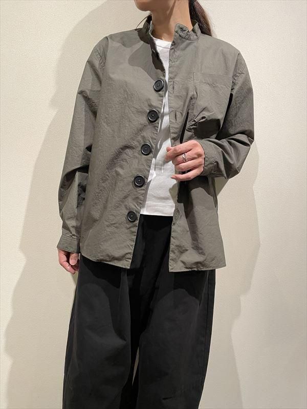 LOLO（ロロ） No.LS-430 スタンドカラーデカボタンシャツ - unfil9 正規取扱｜レディース通販ショップ