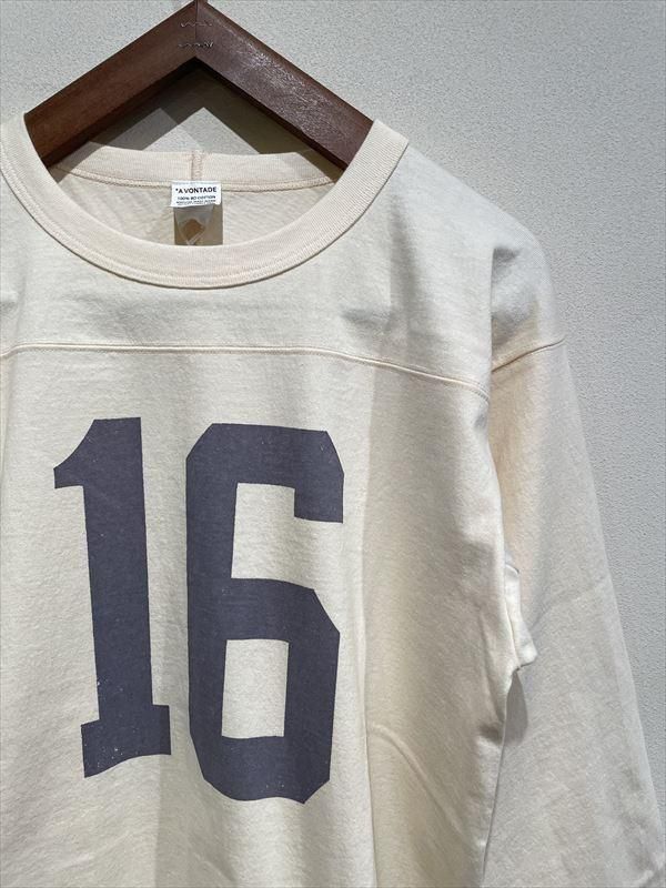 A VONTADE（アボンタージ） No.VTD-0576-CS-P1 7.5ozフットボールTシャツ -16- - unfil9 正規取扱｜レディース通販ショップ
