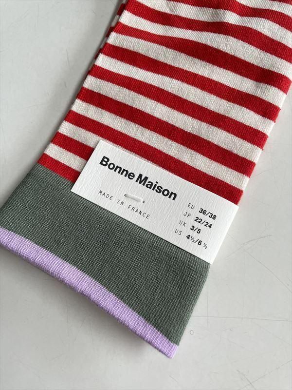 BONNE MAISON（ボンメゾン） STRIPED ソックス 靴下 - unfil9 正規取扱｜レディース通販ショップ
