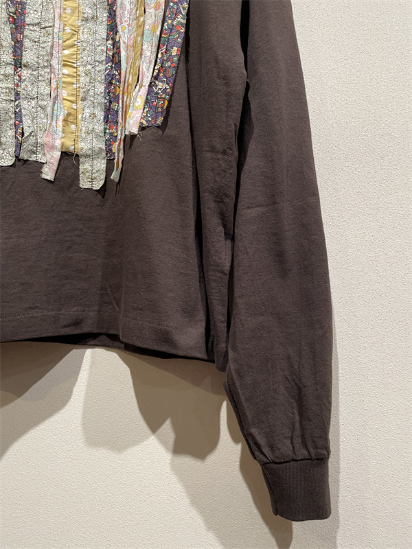dahi'ia（ダリア） No.HD-55 マルチリボンリメイク長袖Tシャツ