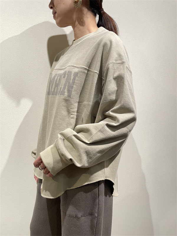AMERICANA（アメリカーナ） No.BRF-M-773A/2 ヴィンテージ天竺フットボールロングスリーブTEE