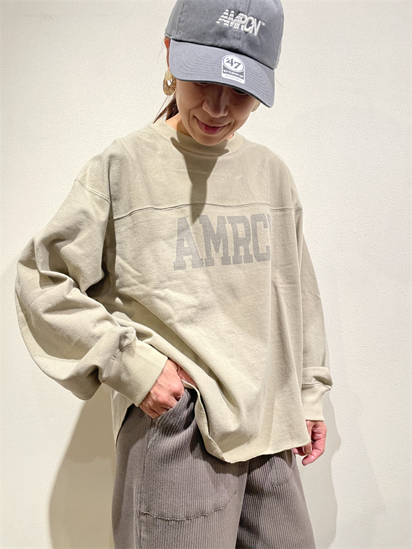 AMERICANA（アメリカーナ） No.BRF-M-773A/2 ヴィンテージ天竺フットボールロングスリーブTEE
