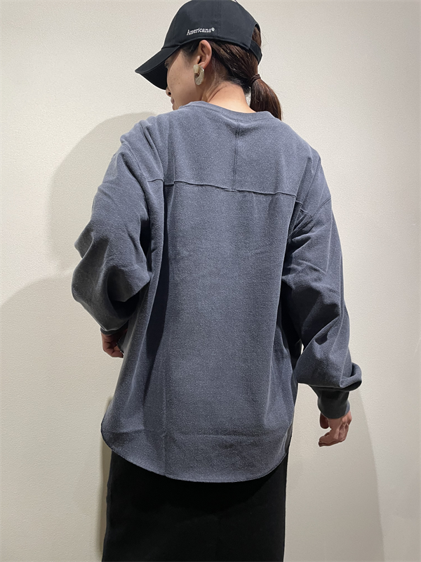 AMERICANA（アメリカーナ） No.BRF-M-773A/2 ヴィンテージ天竺フットボールロングスリーブTEE