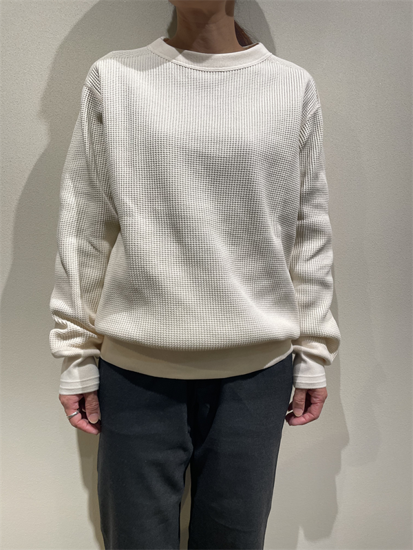 A VONTADE（アボンタージ） No.VTD-0637-CS ビッグワッフルクルーネックプルオーバー