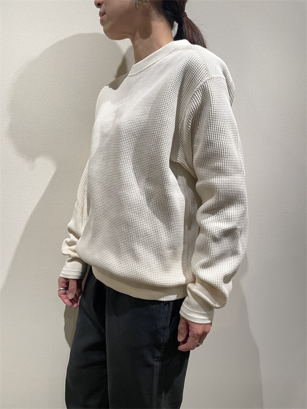 A VONTADE（アボンタージ） No.VTD-0637-CS ビッグワッフルクルーネックプルオーバー