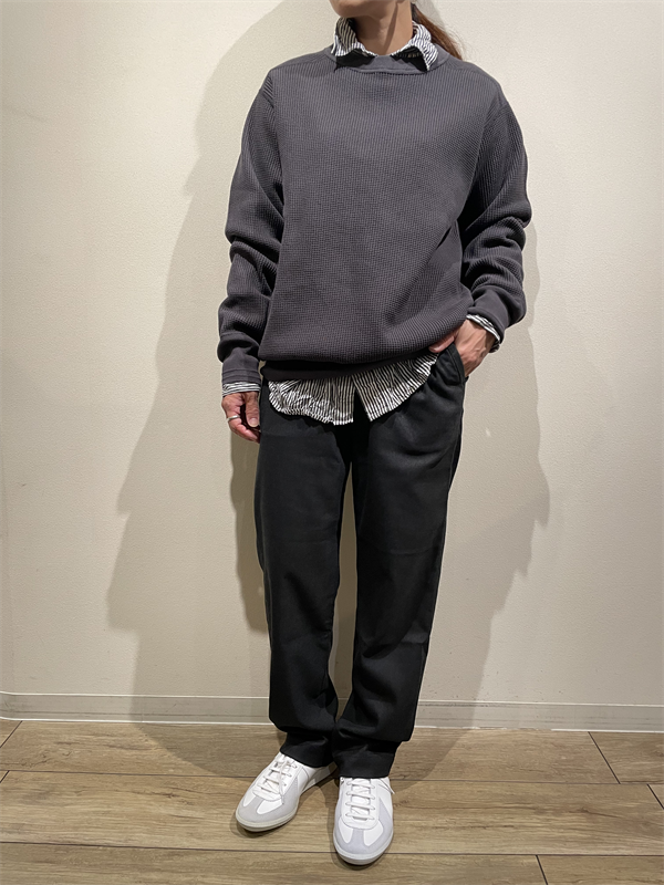 A VONTADE（アボンタージ） No.VTD-0637-CS ビッグワッフルクルーネックプルオーバー