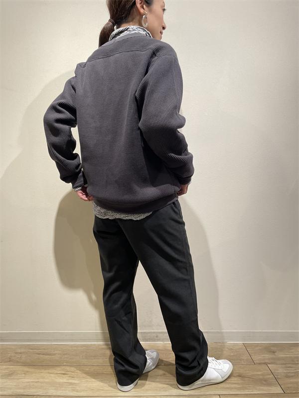 A VONTADE（アボンタージ） No.VTD-0637-CS ビッグワッフルクルーネックプルオーバー