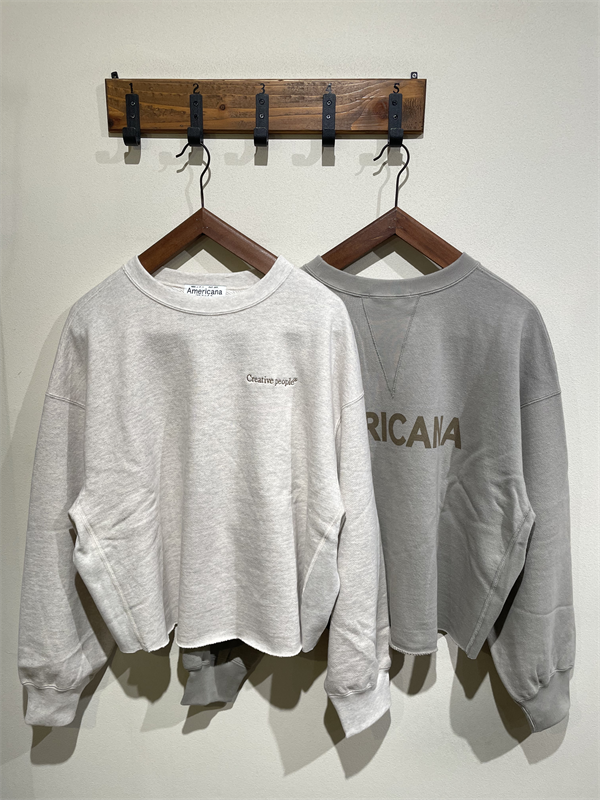 AMERICANA（アメリカーナ） No.BRF-736A/1 クロップドカットオフスウェット