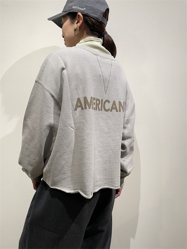 AMERICANA（アメリカーナ） No.BRF-736A/1 クロップドカットオフスウェット