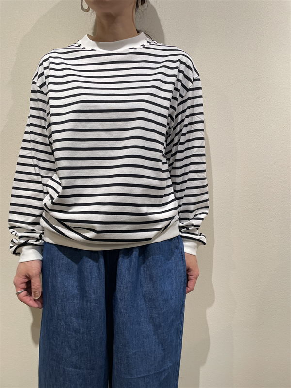 LOLO（ロロ） No.LC-270 ボーダー天竺長袖Tシャツ