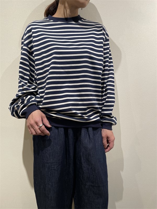 LOLO（ロロ） No.LC-270 ボーダー天竺長袖Tシャツ