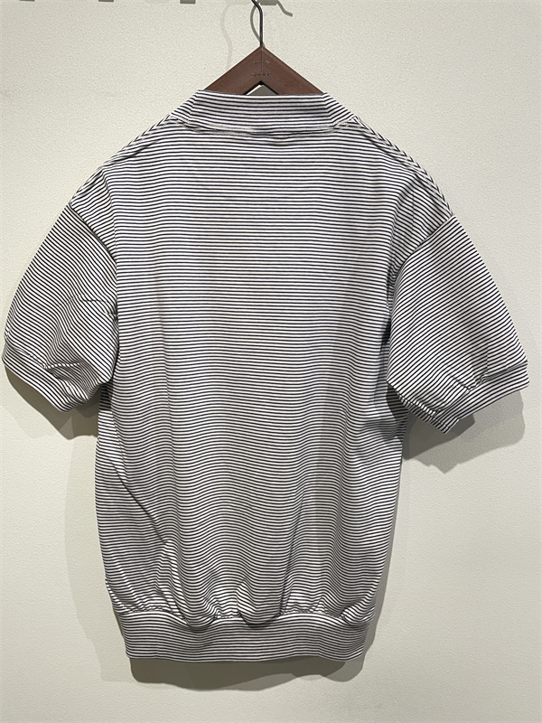 A VONTADE（アボンタージ） No.VTD-0646-CS ボーダーモックネックTシャツ